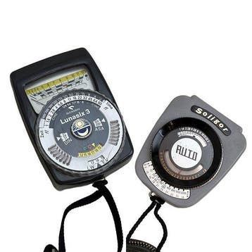 Gossen Lunasix, Soligor 3 lichtmeter en automatische, Nieuw