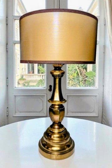 E.F. Frantzen - Tafellamp - Luxueuze XL Trophy Lamp - Koper, Nieuw