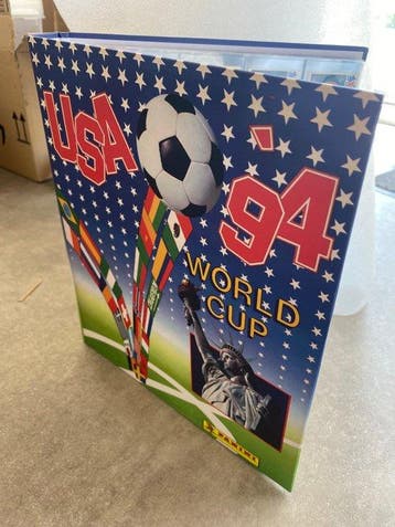 Panini USA World Cup 94 Black Back Empty album + complete, Nieuw