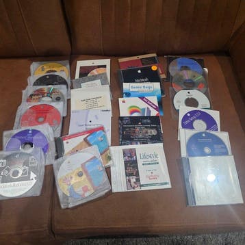 Vintage Apple Mac Software Lot - System Software, Demo Days,, Nieuw