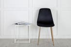 Eetkamerstoel - Kelsey - Zwart - Fluweel - Jörn, Verzenden, Nieuw