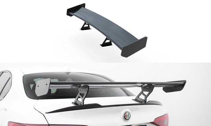 Carbon Spoiler Alfa Romeo Giulia Quadrifoglio, Auto-onderdelen, Overige Auto-onderdelen, Ophalen of Verzenden
