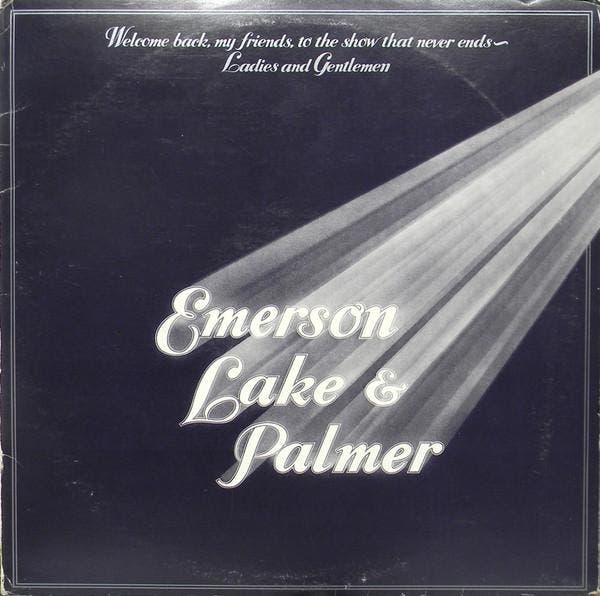 Emerson, Lake & Palmer - Welcome Back My Friends To The Show, Cd's en Dvd's, Vinyl | Rock, Gebruikt, Ophalen of Verzenden