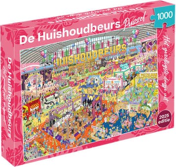 De Huishoudbeurs 2025 Puzzel (1000 stukjes) | Tuckers Fun, Verzenden, Nieuw