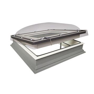 Fakro lichtkoepel elektrisch DEC-C P2 60x60 cm, Minder dan 80 cm, Verzenden, Minder dan 80 cm, Nieuw