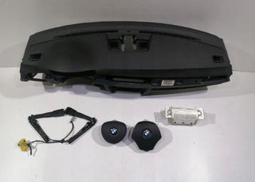 BMW E90 Dashboard set met airbags ,gordels – auto onderdele, Verzenden, Gebruikt, BMW
