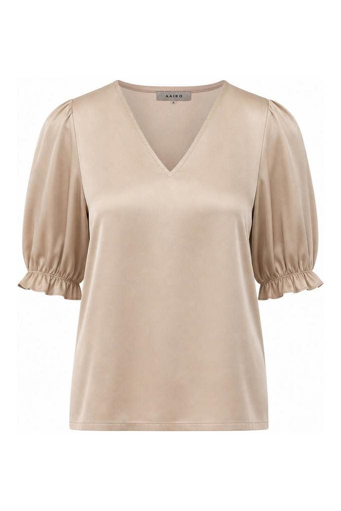 Aaiko Top in maat XS Beige, Kleding | Dames, Truien en Vesten, Beige, Zo goed als nieuw, Verzenden
