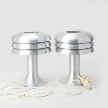 Hans Agne Jakobsson - Tafellamp (2) - BN-25 - Aluminium -