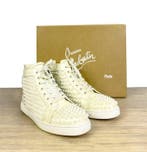 Christian Louboutin - Orlato Parelmoer - High-top sneakers -, Nieuw