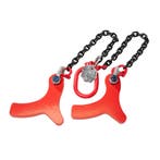 Hijsketting 2-sprong voor stelconplaten 2 ton 2 x 80 cm, Verzenden, Nieuw