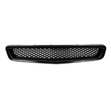 ABS Grill Type R Style Zwart Honda Civic Facelift 1999-2001, Ophalen of Verzenden, Nieuw, Honda