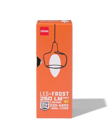 HEMA Led kaars frost E14 2.1W 250lm, Verzenden, Nieuw