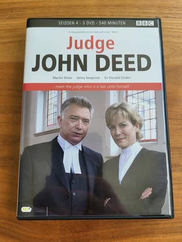 DVD - Judge John Deed - Seizoen 4, Cd's en Dvd's, Vanaf 12 jaar, Verzenden, Gebruikt, Thriller
