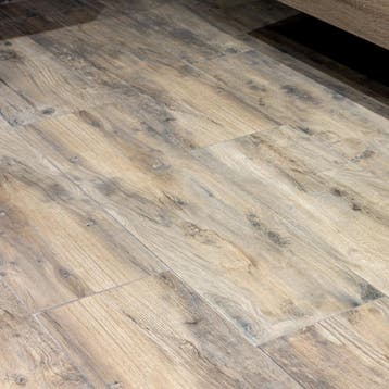 Keramische houtlook tegels met eiken hout structuur 120x30 c, Verzenden, Nieuw
