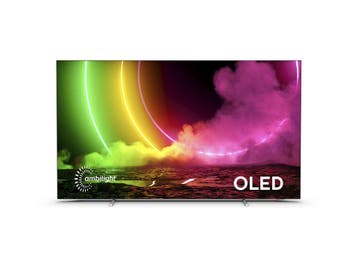 Philips 65OLED806/12 65 inch 4K OLED Ambilight Smart TV, Ophalen, Philips, Zo goed als nieuw, 100 Hz
