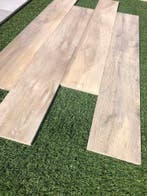 keramische tuintegels houtlook diverse afmetingen actie, Nieuw, Keramiek, 10 m² of meer, Terrastegels