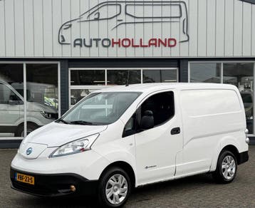 Nissan e-NV200 ZERO EMISSIE 40KWH 80KW 120PK AIRCO/ NAVIGATI, Automaat, Gebruikt, Overige brandstoffen, Wit