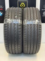 2 stuks 205/55R16 zomerbanden Continental Hifly HF805 7mm, Gebruikt, 16 inch, 205 mm, Band(en)