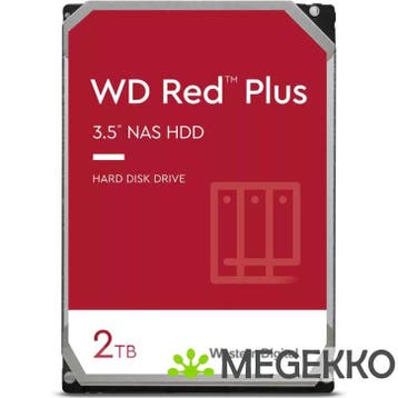 Western Digital Red Plus WD20EFPX 2TB, Computers en Software, Harde schijven, Verzenden, Nieuw, Western Digital