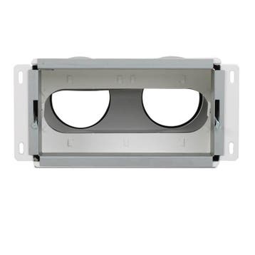 Vent-Axia Uniflexplus + wandcollector achteraansluiting 2x, Verzenden, Nieuw