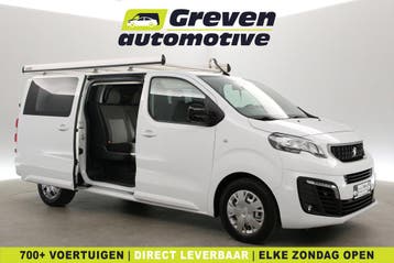 Peugeot Expert 2.0 BlueHDI 145PK L3H1 | DC | 6 Zits | Airco, Euro 6, Wit, Nieuw, ABS