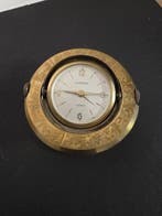 Bureauklok - Europa - messing, metaal,glas - 1950-1960 -, Antiek en Kunst