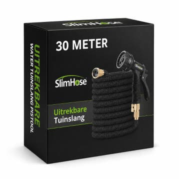 Slimhose Flexibele Tuinslang  | Uitrekbaar - Knikvrij met 10, Tuin en Terras, Ophalen of Verzenden, Nieuw