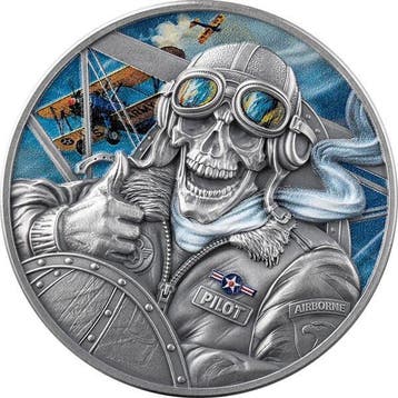 Ghana. 2026 Republic of Ghana 5 cedis Memento Mori - Pilot