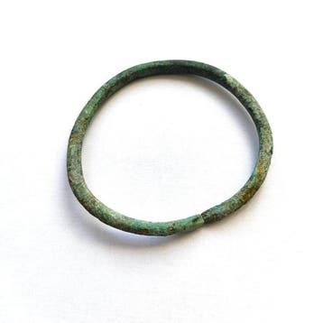 Dong Son Brons Ronde armbandkraal juweel - 71 mm (Zonder