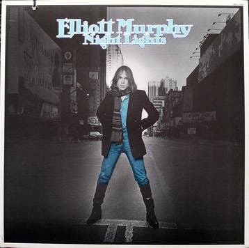LP gebruikt - Elliott Murphy - Night Lights, Cd's en Dvd's, Verzenden, Zo goed als nieuw, Overige formaten