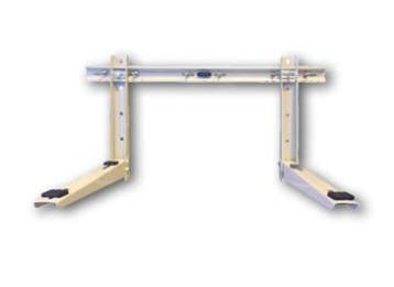 Gelakte muurconsol met traverse | 70 + 70 kg, Verzenden, Nieuw in verpakking