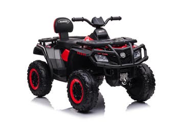 24 volt Elektrische Quad, 4 motoren, rubberen banden, leder, Ophalen of Verzenden, Nieuw