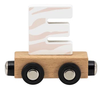 Tryco Houten Gekleurde Lettertrein - Letter E, Kinderen en Baby's, Kraamcadeaus en Geboorteborden, Verzenden, Nieuw