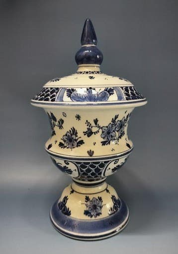 De Porceleyne Fles, Royal Delft - dekselvaas - Spaarpot -