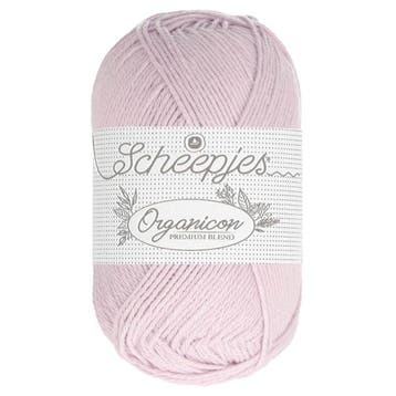 Scheepjes Organicon - 204 lavender haze - Biologisch Katoe, Hobby en Vrije tijd, Breien en Haken, Ophalen of Verzenden, Nieuw