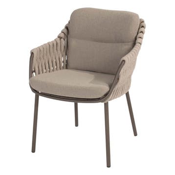 4 Seasons Outdoor Montera dining stoel incl. 2 kussens -, Nieuw