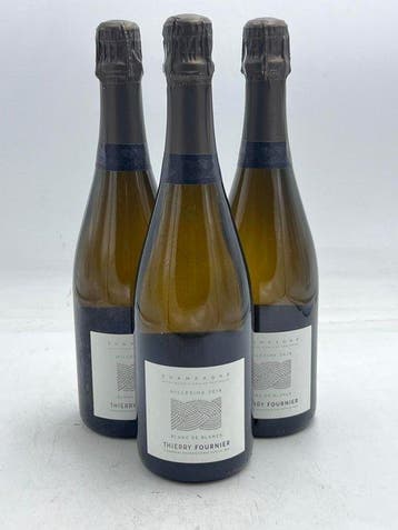 2018 Thierry Fournier, Blanc de Blancs - Champagne - 3, Nieuw