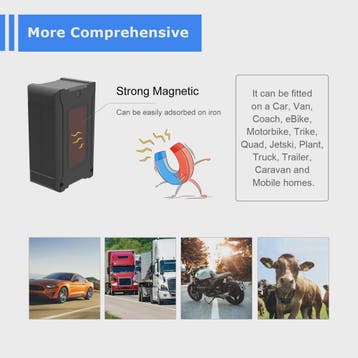 GPS Tracker Auto Anti-diefstal Real-time Locator met Geofenc, Verzenden, Nieuw
