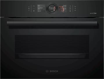 Bosch Serie 8 CSG856RC7 stoomoven Middelmaat Zwart, Ophalen of Verzenden, Nieuw