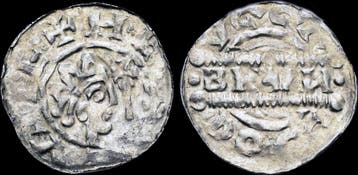 1050-1057 Netherlands Friesland Bruno Iii Ar denar zilver, Verzenden