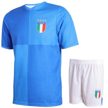 Italie Voetbaltenue Thuis - Eigen Naam - Kind en Volwassenen, Verzenden, Nieuw