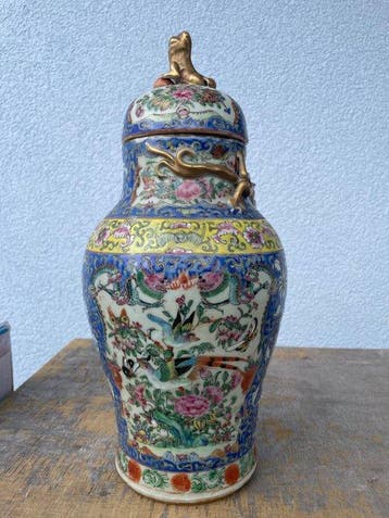 Vaas - Porselein - China - Tongzhi (1862-1874)