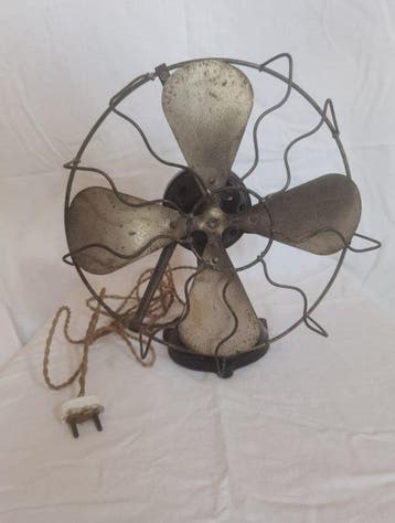 Marelli Elektrische ventilator - cc110s - Ghisa - Ventilator, Antiek en Kunst