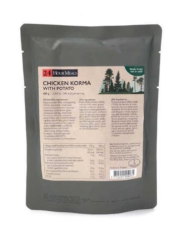 Kip Korma met Aardappelen - 24 Hour Meals