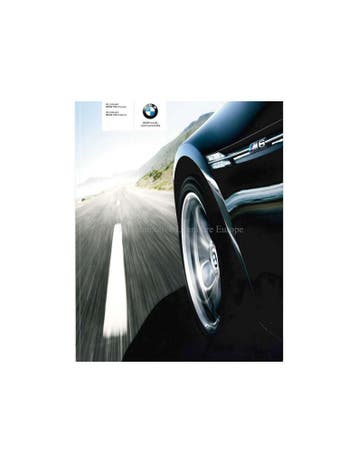 2007 BMW M6 BROCHURE NEDERLANDS, Nieuw, BMW, Author