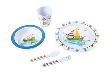 Kinderservies Flamefield - Freddie & Friends Set Gone Fishin, Ophalen of Verzenden, Nieuw