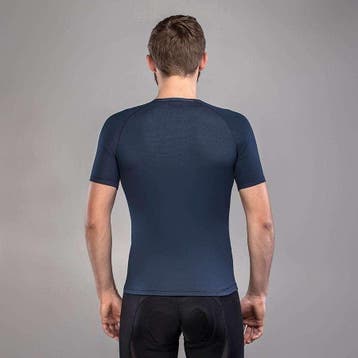 GRIPGRAB RIDE THERMAL ONDERSHIRT KORTE MOUWEN DONKERBLAUW, Nieuw, Gripgrab, Bovenkleding, Heren