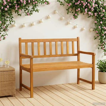vidaXL Tuinbank 2-Aantal zitplaatsen 110 x 55 x 90 cm, Tuin en Terras, Tuinbanken, Verzenden, Nieuw