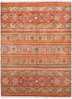 Afghan, Ziegler Kazak, Grote Samarkand Ariana tapijt, Huis en Inrichting, Nieuw