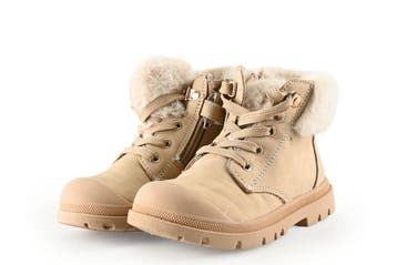 Milo &amp; Mila Boots Meisjes in maat 26 Beige, Verzenden, Jongen of Meisje, Schoenen, Zo goed als nieuw